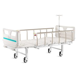 Adjustable Two Cranks Hospital Bed